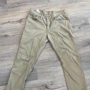 Levi's 511 Jean Cut Tan Slim Fit Men's Jeans 31x30 - measures 30x28